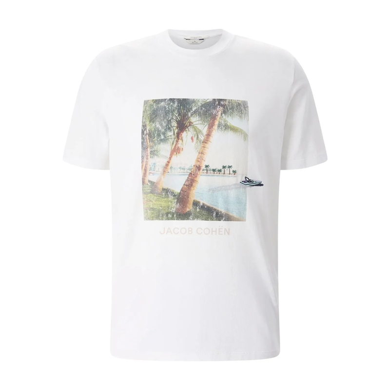 Jacob Cohen T-shirt T-Shirt Resort Collection weiß