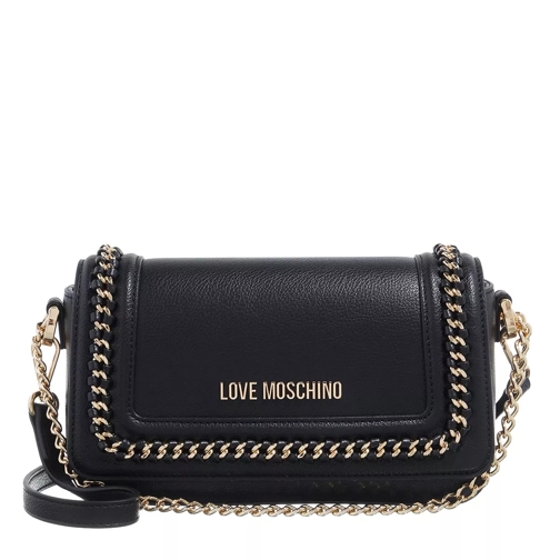 Love Moschino Chain Link Nero Crossbody Bag