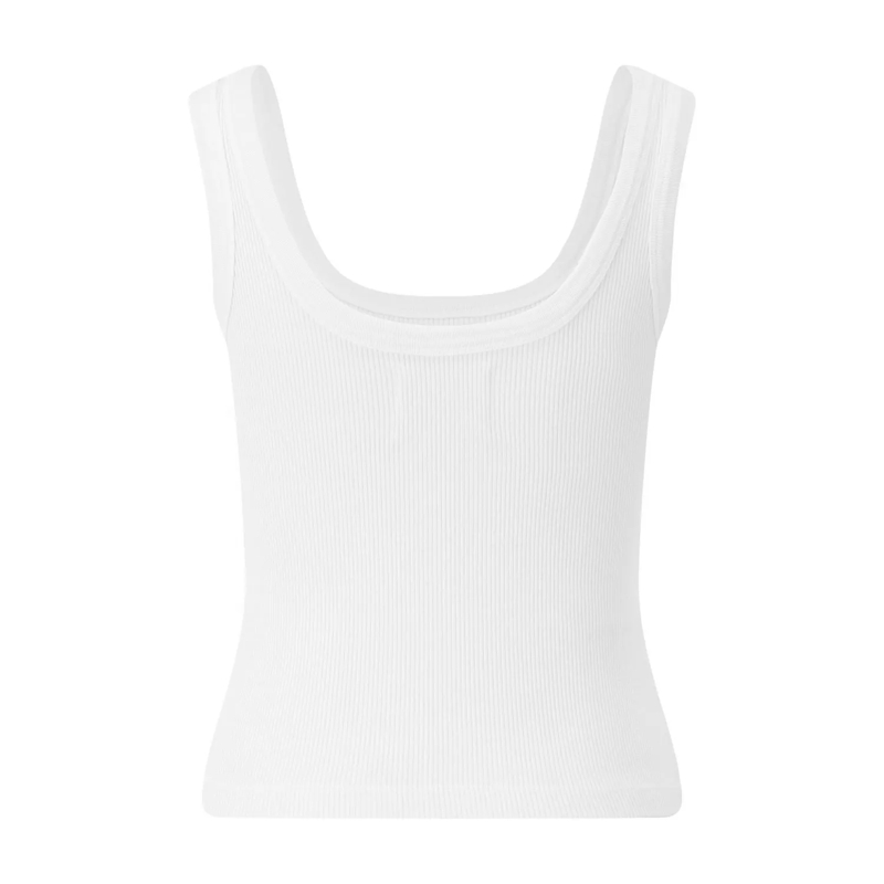 Citizens Of Humanity Top Geripptes Crop-Top Faye Creme(Image 7)