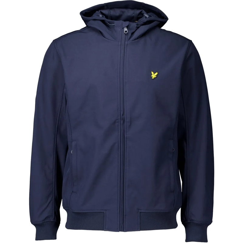 LYLE & SCOTT Daunenjacke Lyle&scott Mesh Back Softshell Jacket Jackets Donk blau