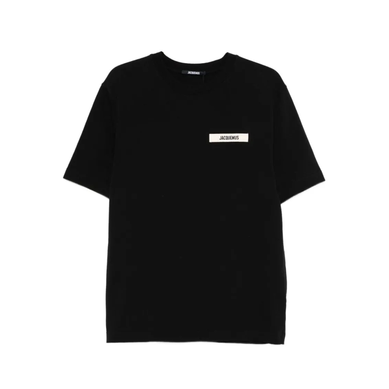 Jacquemus T-shirt Black Short-Sleeve T-Shirt Black