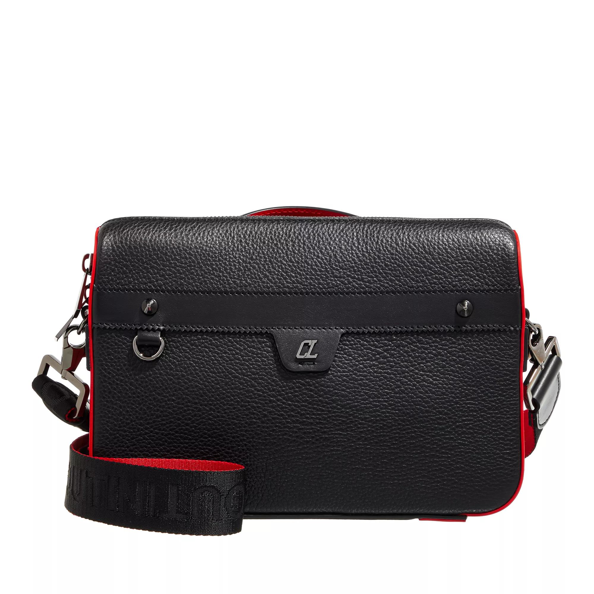 Ruisbuddy - Messenger bag - Calf leather and rubber - Bianco - Christian  Louboutin