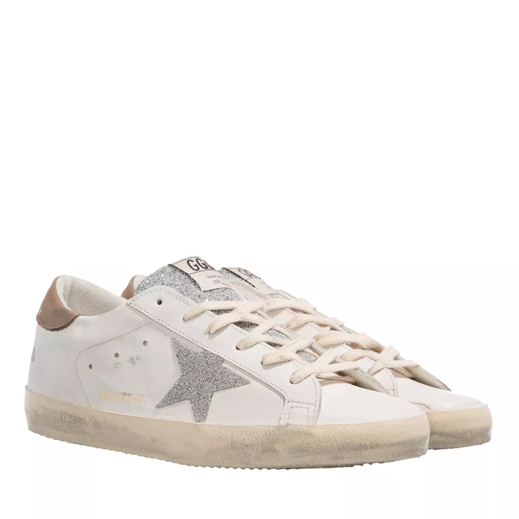 Golden goose best sale white and gold