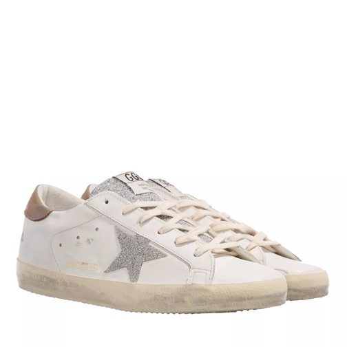 Golden Goose Superstar Lace Up Sneakers Milk Taupe sneaker basse