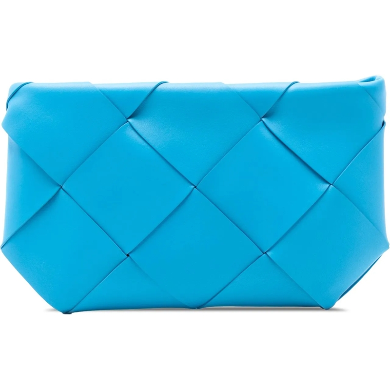 Bottega Veneta Clutch Nappa Maxi Intrecciato Clutch blau