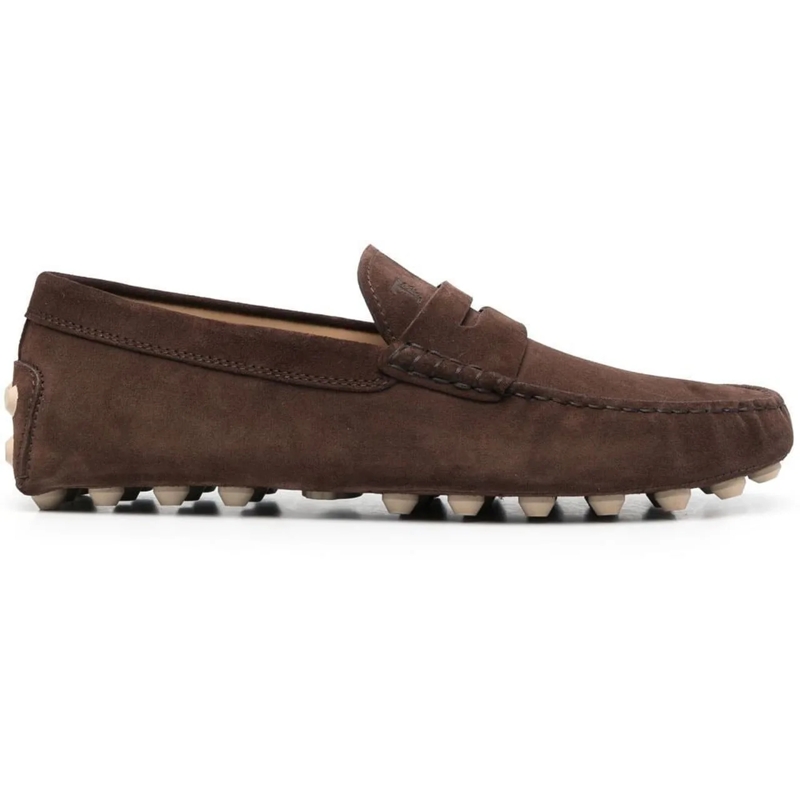 Tod's Loafer Flat Shoes Brown braun
