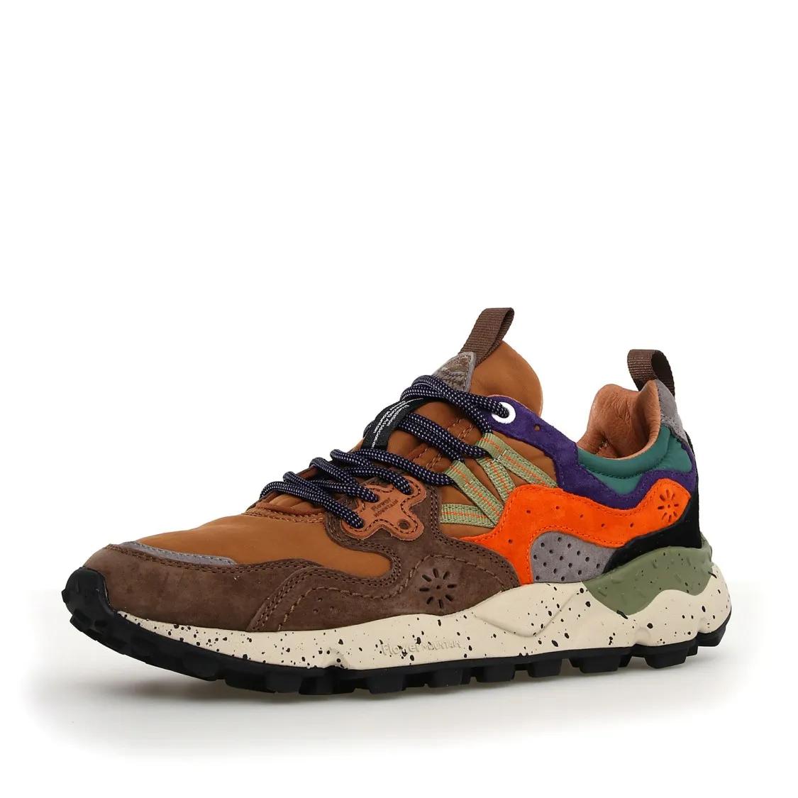 Thumbnail - Flower Mountain Low-Top Sneaker - Yamano 3 Sneakers with Suede and Fabric Blend - Gr. 41 (EU) - in Bunt - für Damen