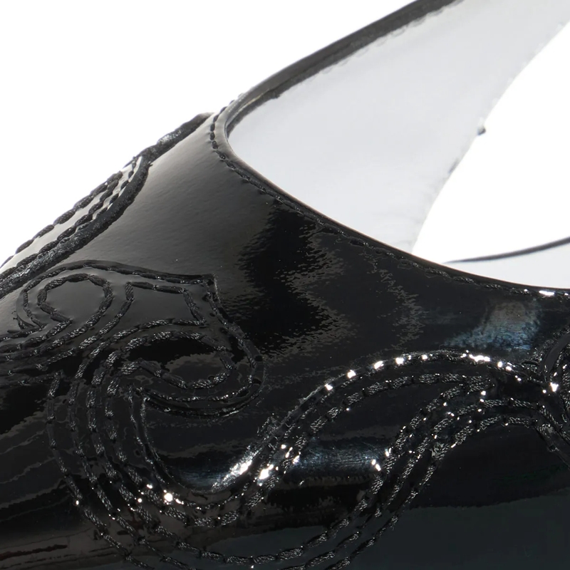 Moschino Balletschoenen Ballerina Nero(Image 3)