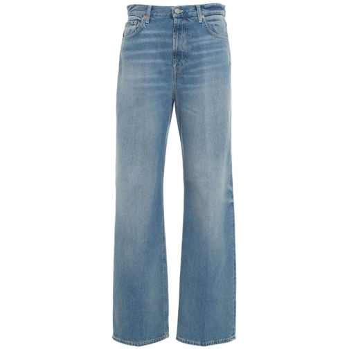 Dondup Skinny Leg Jeans Wide Leg Jeans 'Francine' blau