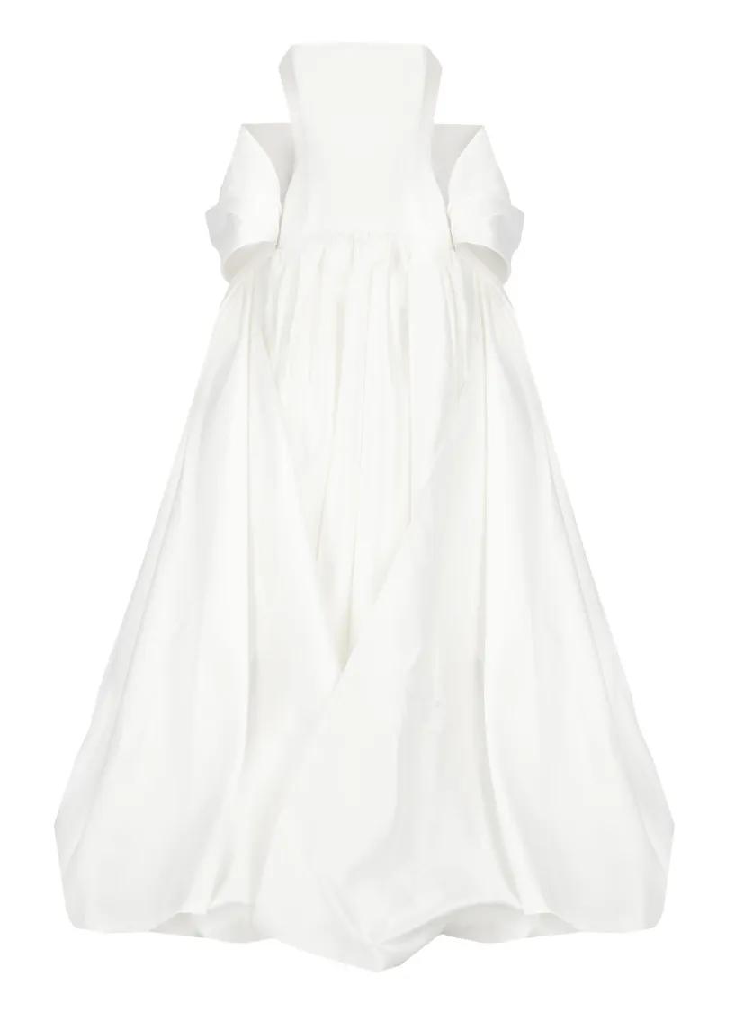 Thumbnail - Solace London - White Jazmine Maxi Dress - Größe 12 - weiß