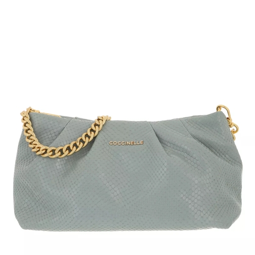 Coccinelle Ophelie Handbag Snake Leather  Cloud Crossbody Bag