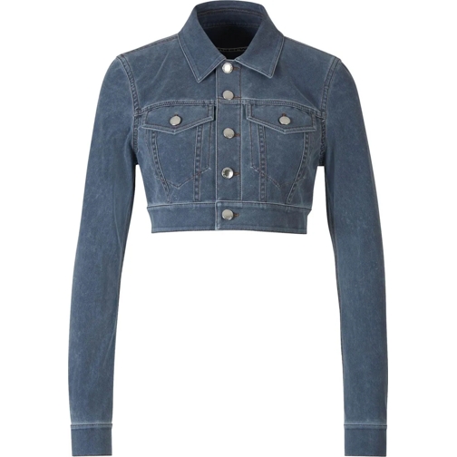 Alexander Wang Sommerjacken Cropped Denim Jacket mehrfarbig