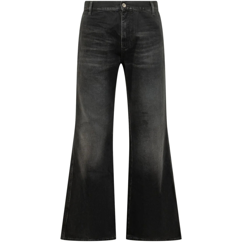 Amiri Jeans à jambe droite Jeans Boot Cut con Cinque Tasche e Gamba Svasata dunkelgrau