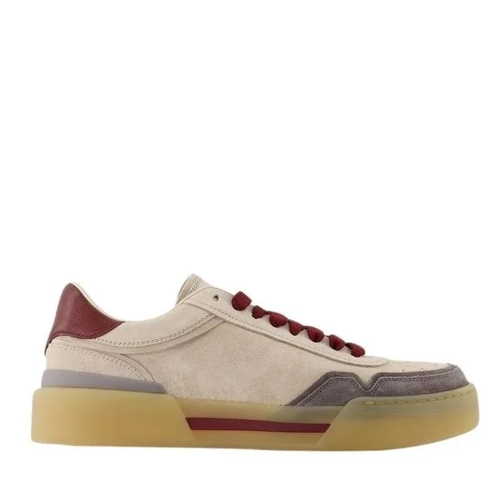 Dolce&Gabbana Low Top Sneakers - Leather - Beige Neutrals sneaker basse