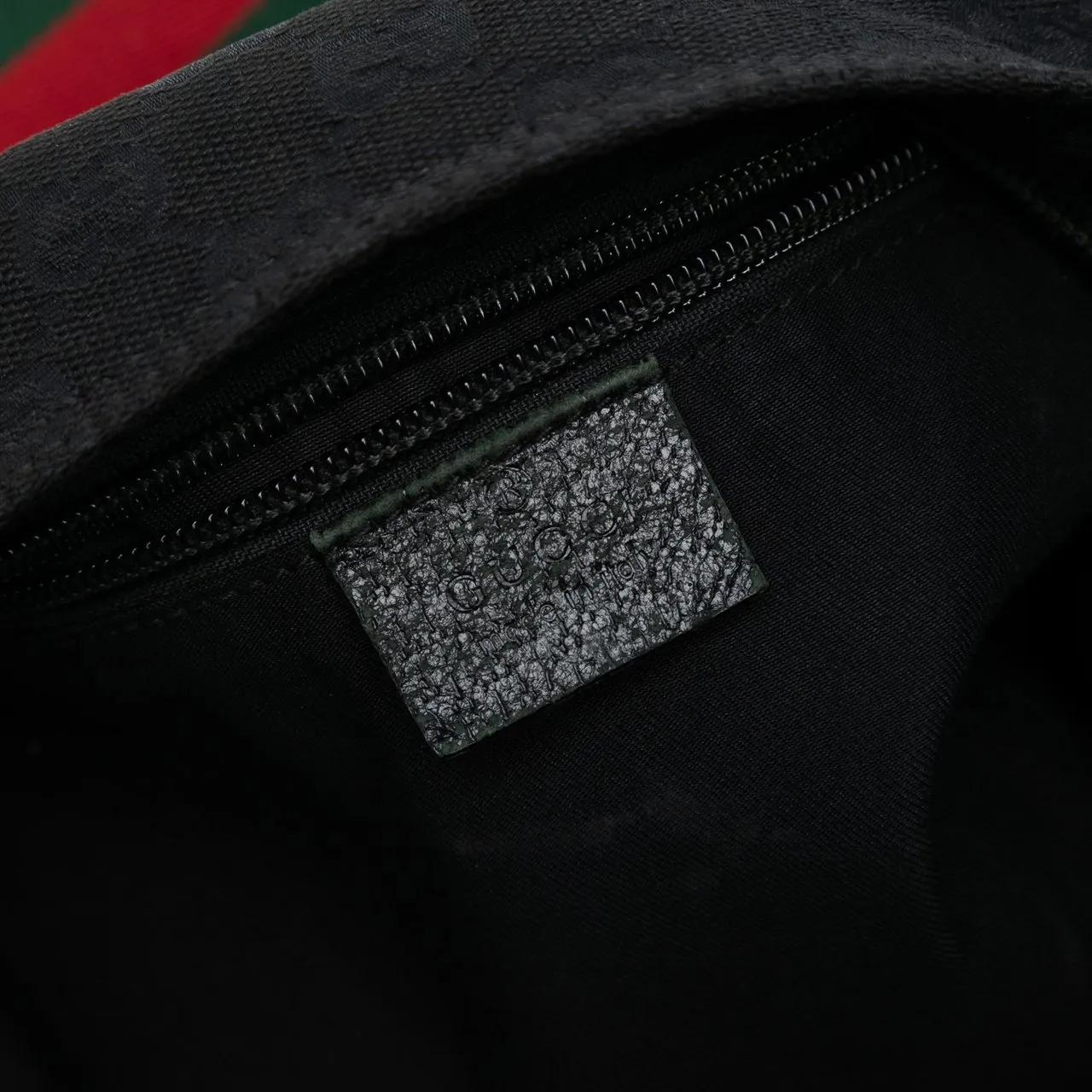 Thumbnail - Gucci Hobo Bags - GG Canvas Web Crossbody - Gr. unisize - in Schwarz - für Damen