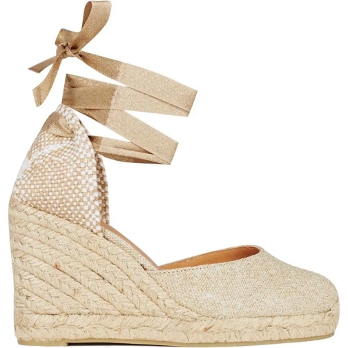 Castaner Low-Top Sneaker Carina Wedge Espadrilles beige