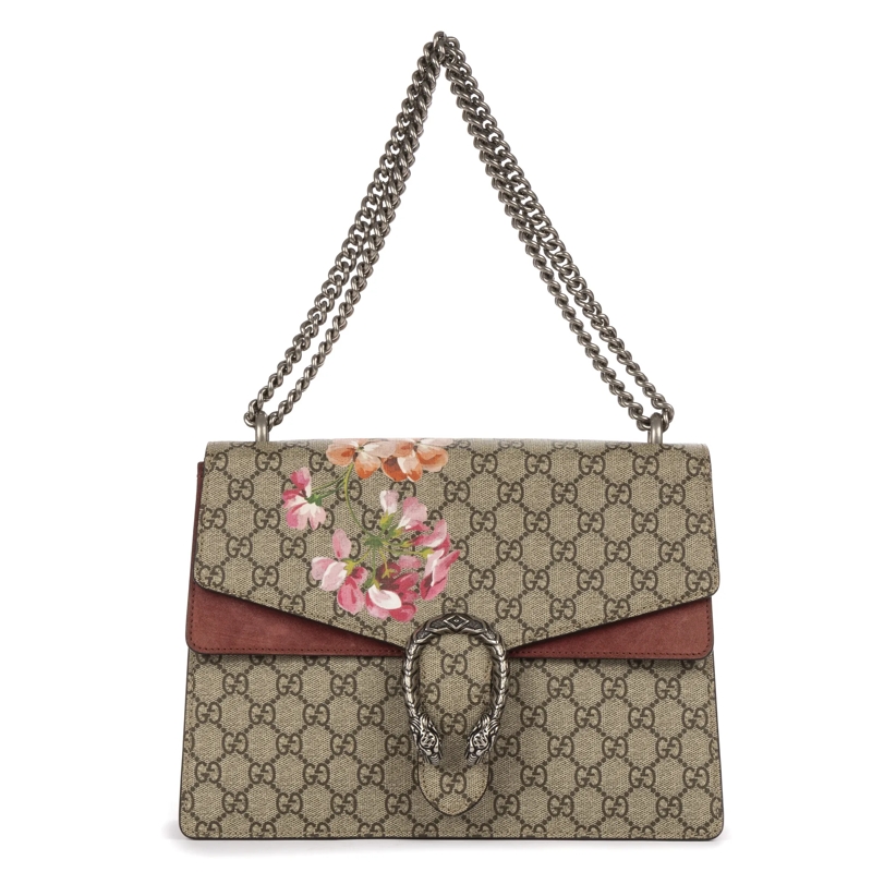 Gucci Crossbody Bag Medium blooms Dionysus beige