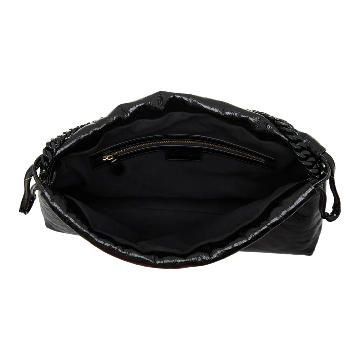 Pinko Chain Handle Tote Bag Black Hobo Bag