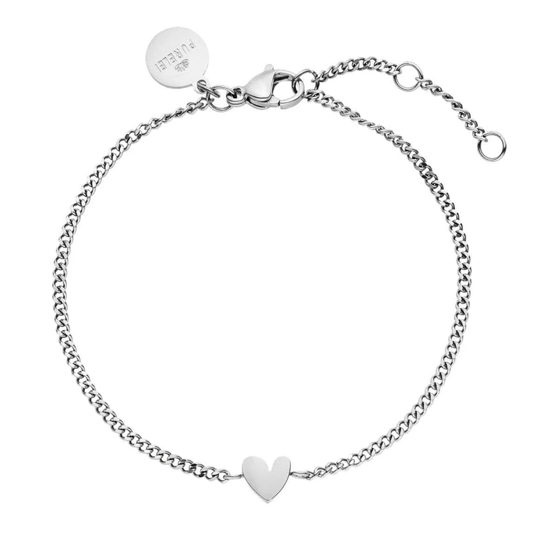 Purelei Armband Armband Tiny Heart silber