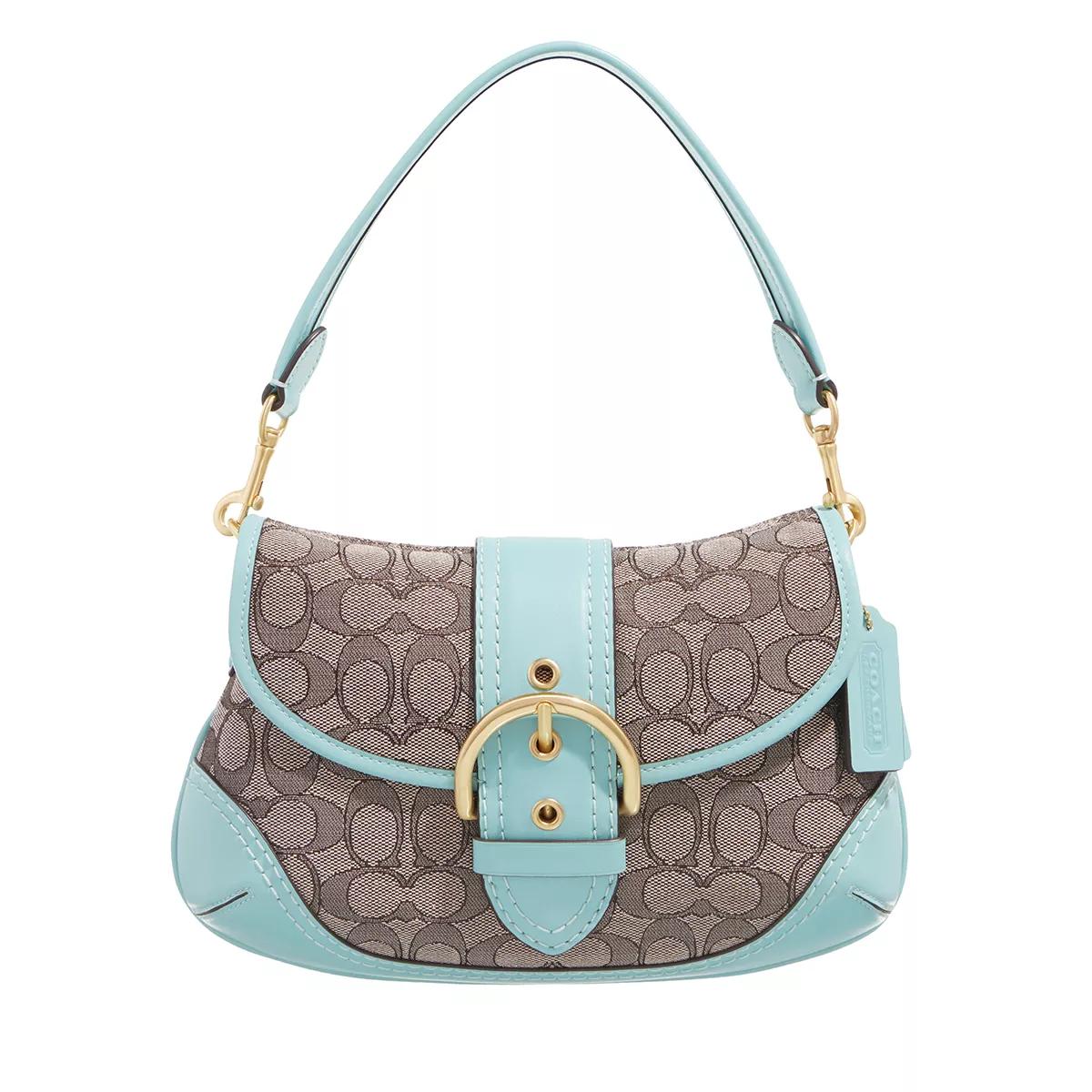 Blue coach online tote