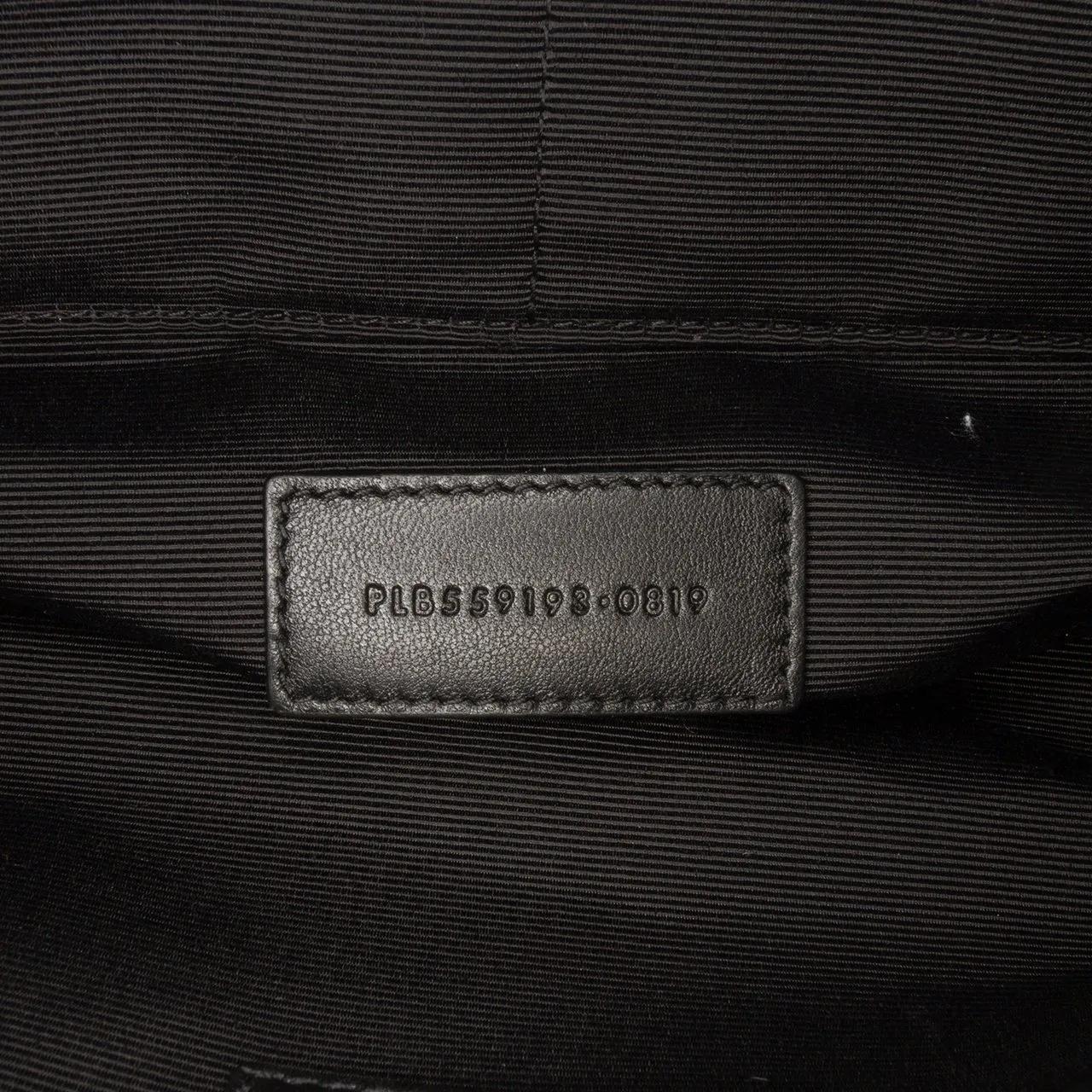 Thumbnail - Saint Laurent Clutches - Quilted Chevron Leather Monogram Document Holder - Gr. unisize - in Schwarz - für Damen