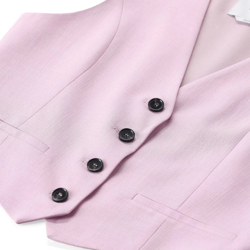 MSGM  Weste aus Viskose-Mix pink(Image 3)