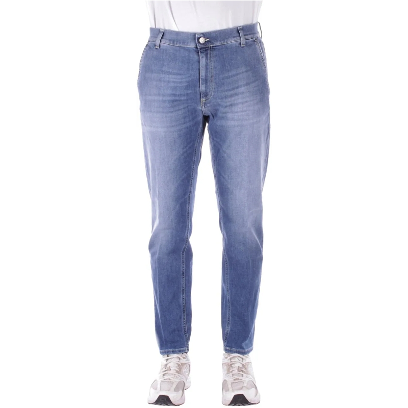 Dondup Jeans mit geradem Bein Jeans Blue blau