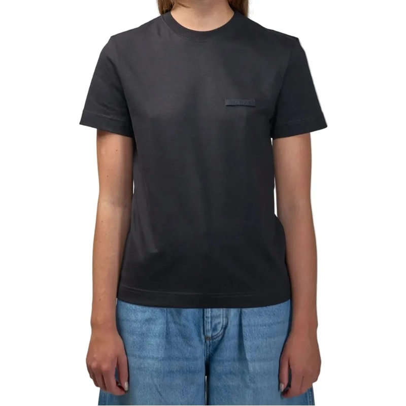 Jacquemus T-Shirt LE TSHIRT GROS GRAIN MC BLACK schwarz