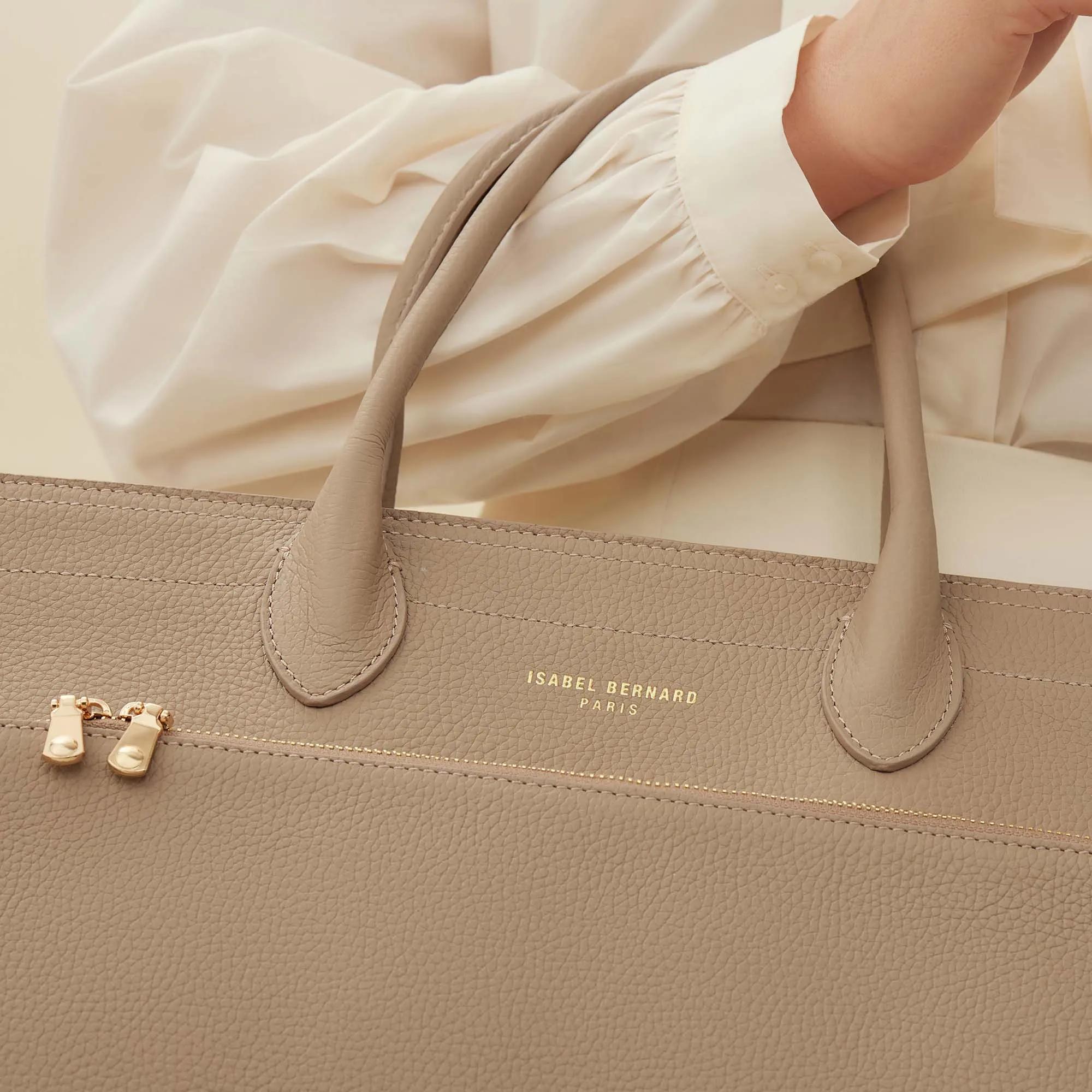 Isabel Bernard Crossbody bags Honoré Nadine Handtasche in taupe