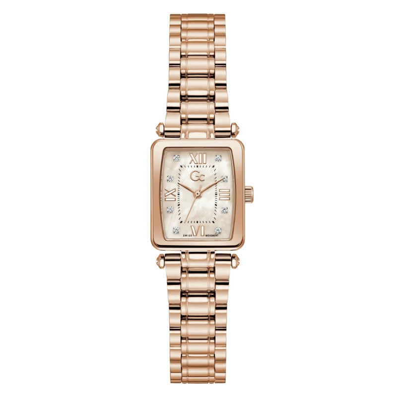 GC Quarzuhr Quarz-Analoguhr Gc Plaza Mini rosa