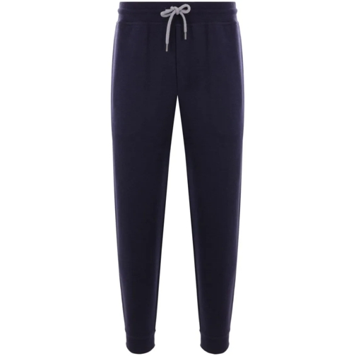 Brunello Cucinelli Jogginghosen Tracksuit Trousers With Cuff Blue