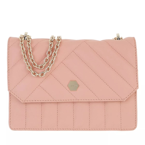Ted Baker Selbina Quilted Envelope Mini Crossbody Bag Mid Pink Crossbody Bag