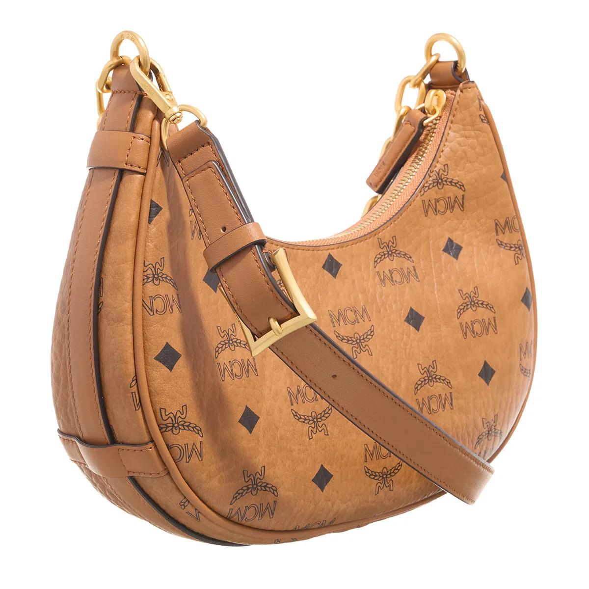 MCM Hobo bags Aren Hobo in cognac