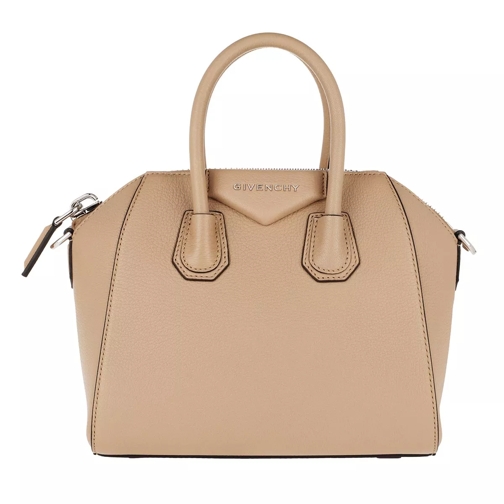 Givenchy Antigona Mini Bag Beige Camel Rymlig shoppingväska