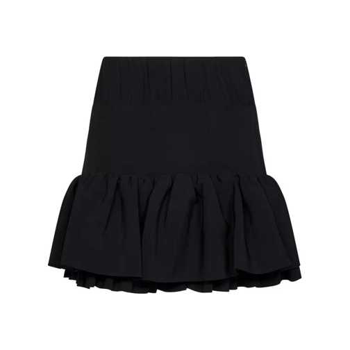 Pacco Rabanne Black Crepe Mini Skirt Black Mini jupes
