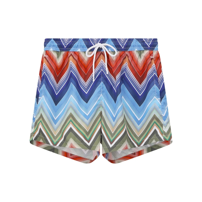Missoni  Badeshorts mit Muster mehrfarbig