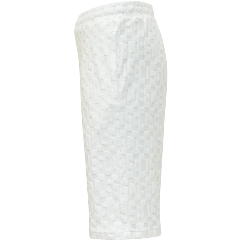 Gcds Shorts Bermuda Monogram weiß(Image 3)