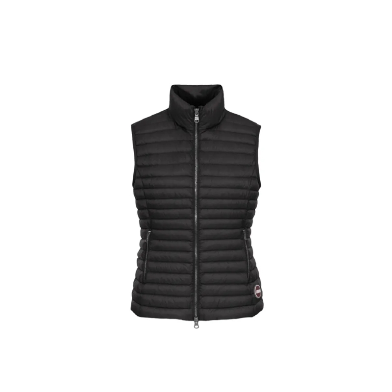 Colmar Originals  Black Sleeveless Jacket In Ultralight Recycled Fab Black