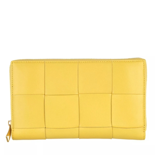 Bottega Veneta Zip Around Wallet Leather Continental Wallet-plånbok