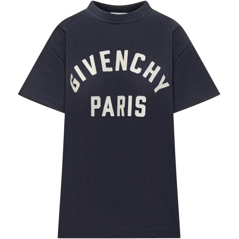 Givenchy T-Shirt Top Marine Blanc weiß