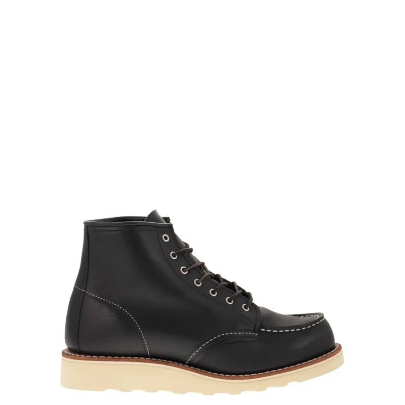 REDWING Laarzen Classic Moc - Leather Ankle Boot Black