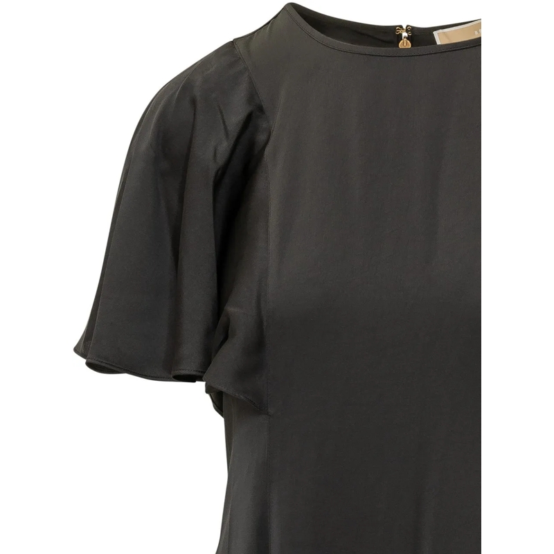MICHAEL Michael Kors Maxikleid Abito Lungo con Maniche a Cappa schwarz(Image 3)