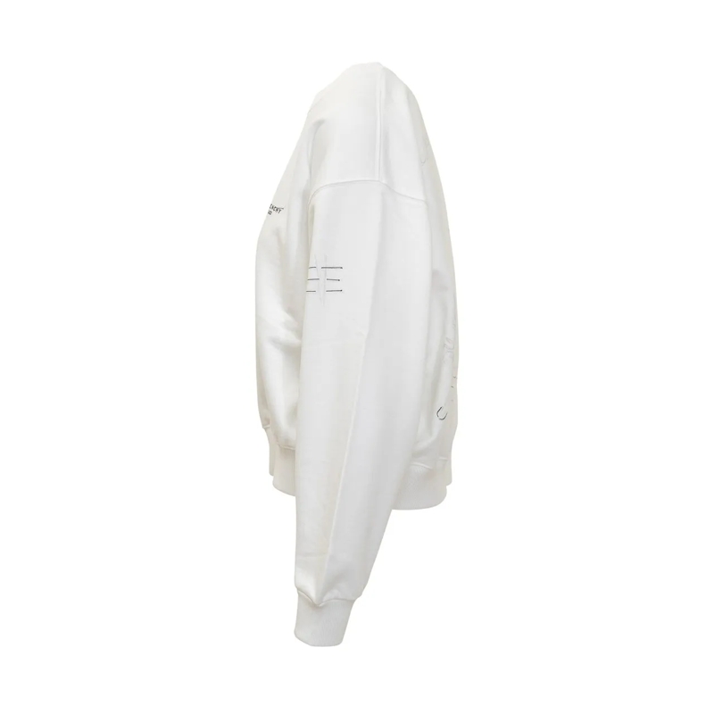 Givenchy  Felpa bianca con logo weiß(Image 3)