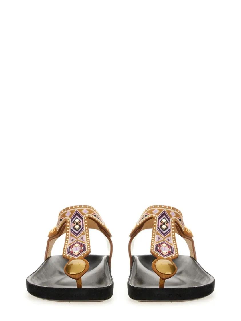 Thumbnail - Isabel Marant Sandalen - "Enore" Sandals - Gr. 39 (EU) - in Schwarz - für Damen