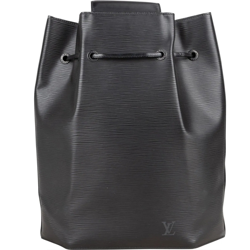 Louis Vuitton Tote Louis Vuitton Noir Epi Leather Sac A Dos Backpack schwarz