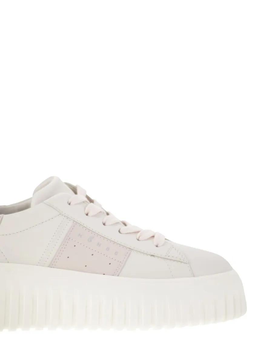 Thumbnail - Hogan Low-Top Sneaker - H-Stripes Trainers With Side Band - Gr. 39 (EU) - in Weiß - für Damen