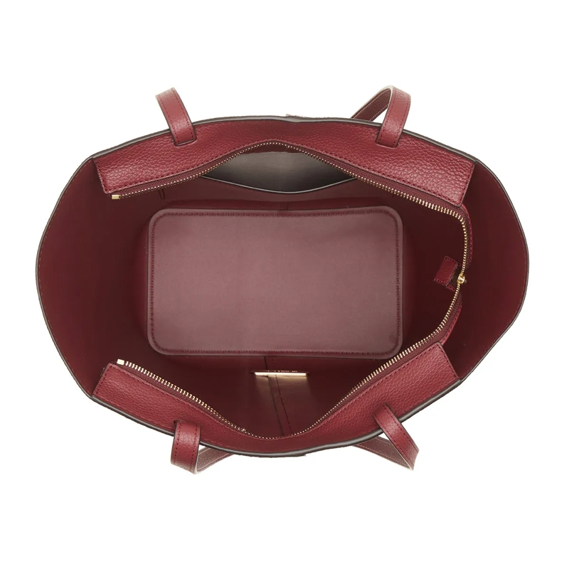 MICHAEL Michael Kors Shopper Flora Lg Tz Tote Mulberry(Image 6)