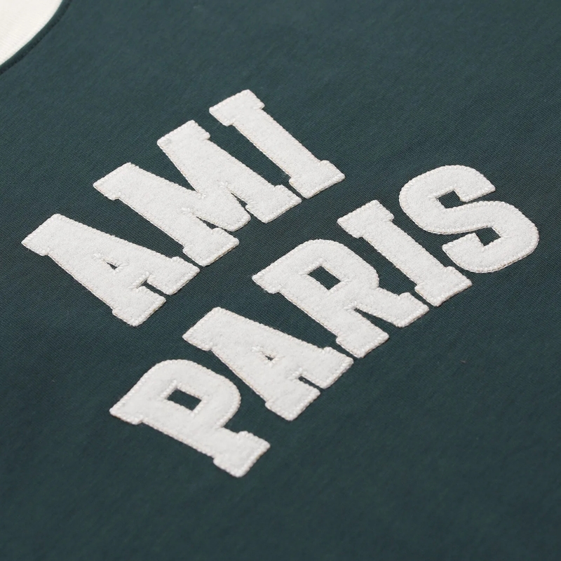 AMI Paris T-Shirt UTS418.JE0272 ami Paris mehrfarbig(Image 6)
