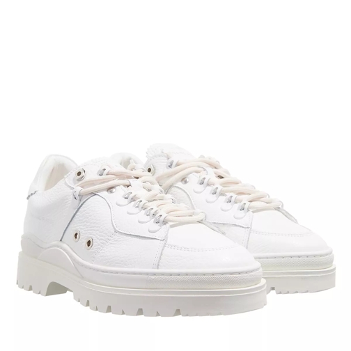 Filling Pieces Court Serrated Torino White lace up shoes