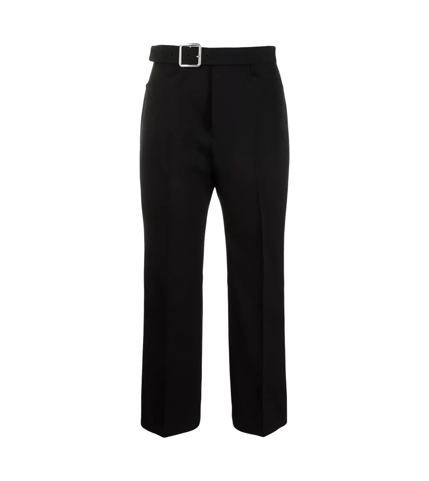 Jil Sander - Hose mit Gürtel - Größe 38 - black